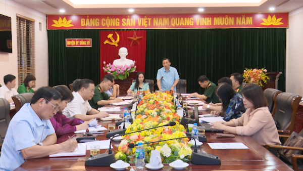 Kiểm tra việc triển khai thực hiện chương trình phối hợp thực hiện công tác dân vận tại Đồng Hỷ