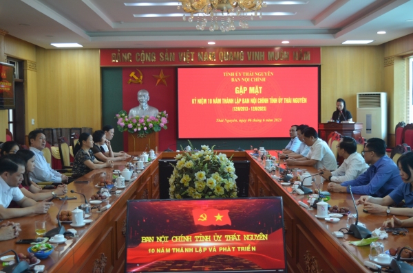 Ban Nội chính Tỉnh ủy Thái Nguyên, 10 năm thành lập và phát triển