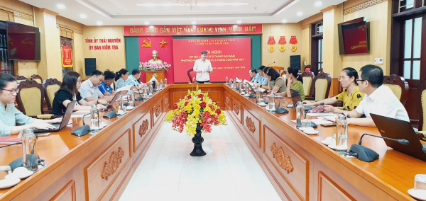 Chi bộ Ủy ban Kiểm tra Tỉnh ủy sơ kết công tác 6 tháng đầu năm, triển khai nhiệm vụ 6 tháng cuối năm 2023
