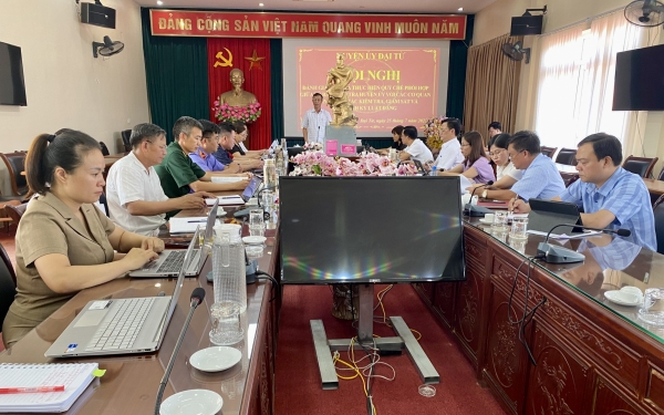 Đại Từ: Tăng cường công tác phối hợp giữa Ủy ban Kiểm tra Huyện ủy với các cơ quan trong công tác kiểm tra, giám sát và thi hành kỷ luật Đảng