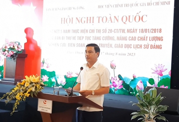 Hội nghị toàn quốc sơ kết 5 năm thực hiện Chỉ thị số 20-CT/TW, ngày 18/01/2018 của Ban Bí thư