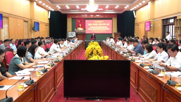 Hội nghị chuyên đề về công tác phát triển đảng viên trong học sinh, sinh viên
