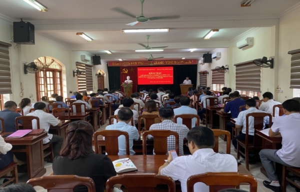 Thành phố Sông Công: Bồi dưỡng nghiệp vụ công tác kiểm tra, giám sát và thi hành kỷ luật Đảng năm 2023