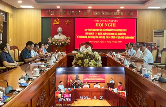 Hội nghị góp ý Quy định của Ban Bí thư về chức năng, nhiệm vụ của đảng bộ, chi bộ cơ sở cơ quan hội quần chúng