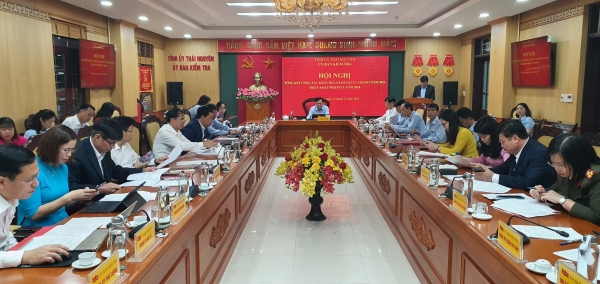 Tiếp tục nâng cao chất lượng, hiệu quả công tác kiểm tra, giám sát của cấp ủy, ủy ban kiểm tra các cấp