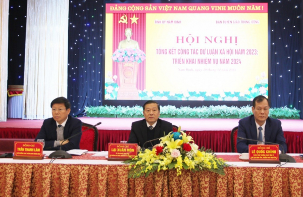 Tổng kết công tác dư luận xã hội năm 2023