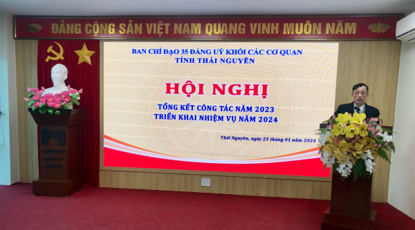 Đảng ủy Khối các cơ quan tỉnh: Nâng cao hiệu quả hoạt động của Ban Chỉ đạo 35