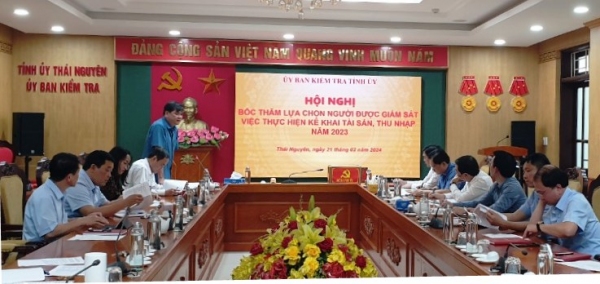 Giám sát việc thực hiện kê khai tài sản, thu nhập năm 2023