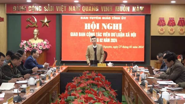 Hội nghị giao ban cộng tác viên DLXH tháng 02/2024
