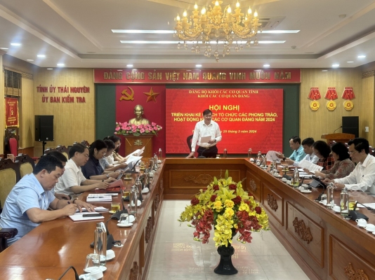 Các chi bộ, đảng bộ khối các cơ quan Đảng triển khai nhiệm vụ năm 2024