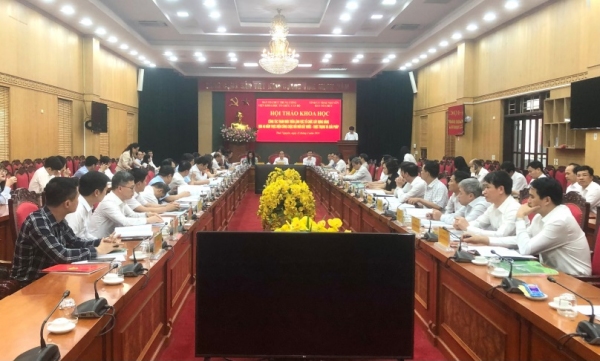 Hội thảo khoa học về Công tác tham mưu trên lĩnh vực tổ chức xây dựng Đảng qua 40 năm thực hiện công cuộc đổi mới đất nước