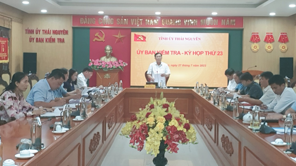Tăng cường hiệu lực, hiệu quả công tác kiểm tra, giám sát của Đảng bộ tỉnh Thái Nguyên
