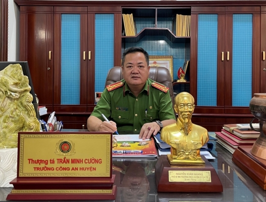 Người chiến sĩ Công an Đại Từ học tập và làm theo Bác