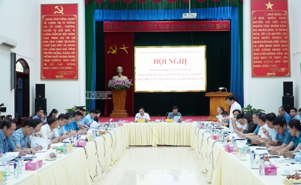 Trao đổi kinh nghiệm về công tác dân vận trong thực hiện các công trình, dự án