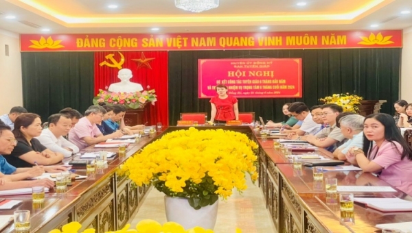 Đồng Hỷ sơ kết công tác tuyên giáo 6 tháng đầu năm 2024