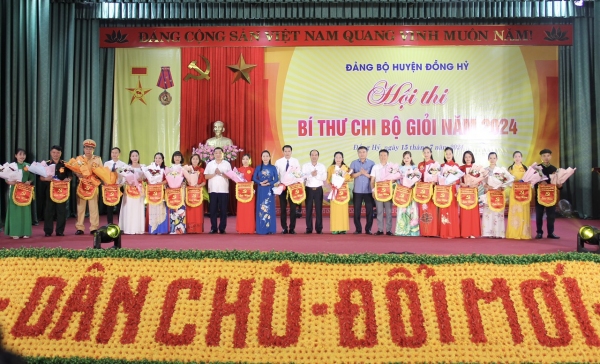 Hội thi Bí thư chi bộ giỏi huyện Đồng Hỷ năm 2024 thành công tốt đẹp