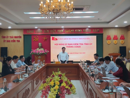Kỳ họp thứ 36 Ủy ban Kiểm tra Tỉnh ủy