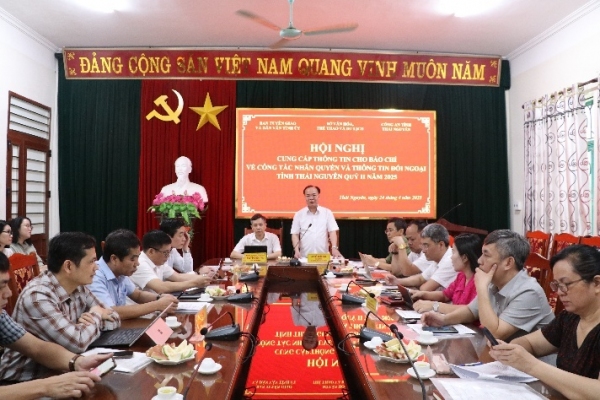 Đẩy mạnh tuyên truyền về nhân quyền và thông tin đối ngoại góp phần quảng bá, nâng cao hình ảnh, vị thế tỉnh Thái Nguyên