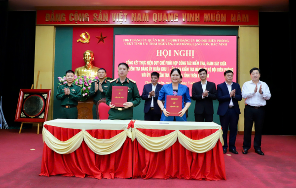 Tăng cường phối hợp thực hiện công tác kiểm tra giám sát và kỷ luật của Đảng