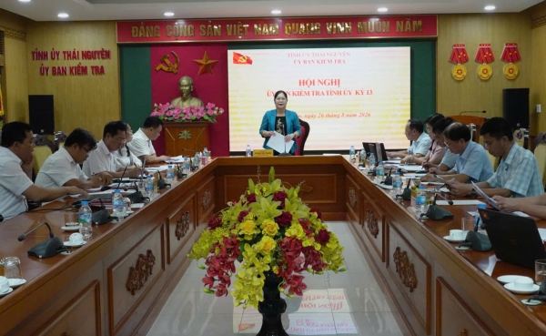 Thông cáo báo chí Kỳ họp thứ 13 của Ủy ban Kiểm tra Tỉnh ủy