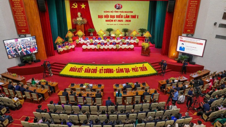 Đại hội đại biểu Đảng bộ tỉnh Thái Nguyên lần thứ I, nhiệm kỳ 2025 - 2030 thành công tốt đẹp