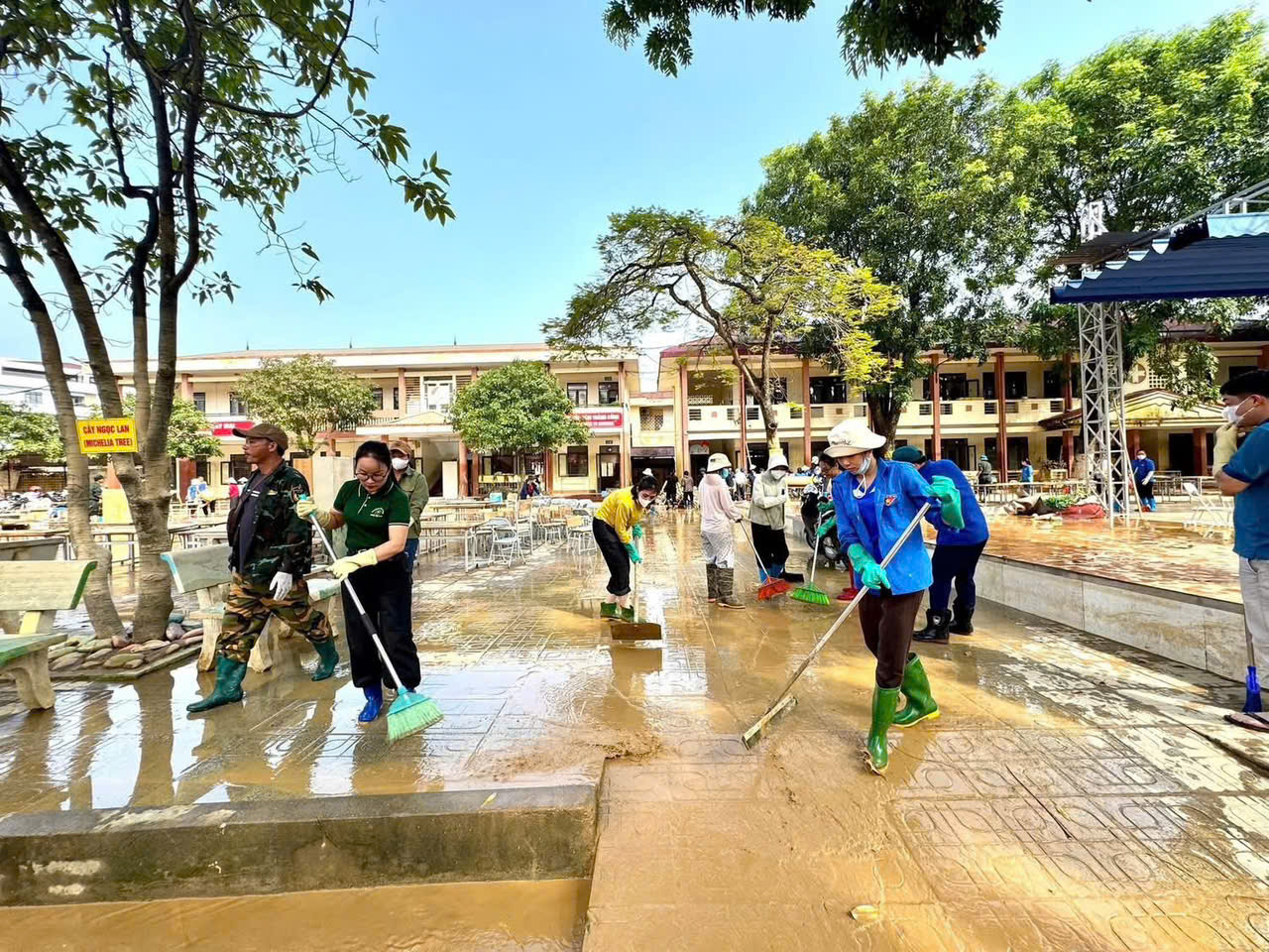 Phát huy tinh thần tương thân, tương ái - Toàn tỉnh Thái Nguyên chung tay khắc phục hậu quả mưa lũ