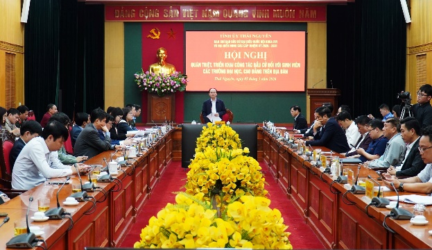 Quán triệt, triển khai công tác bầu cử đối với sinh viên các trường đại học, cao đẳng trên địa bàn tỉnh