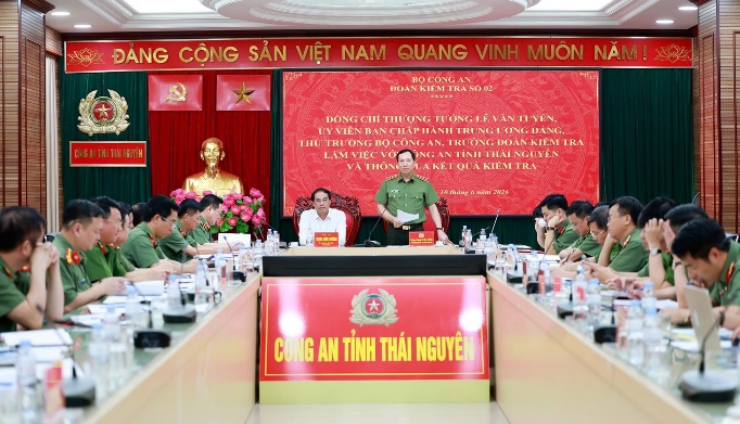 Công an tỉnh Thái Nguyên: Chủ động nắm chắc tình hình, giữ vững an ninh, trật tự trong mọi tình huống