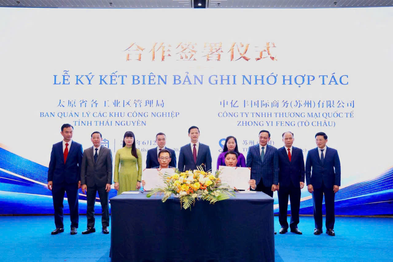 Thái Nguyên xúc tiến đầu tư tại Tô Châu, mở rộng hợp tác với doanh nghiệp Trung Quốc