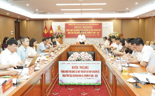 Thống nhất nội dung Kỳ họp thứ 7 HĐND tỉnh Thái Nguyên
