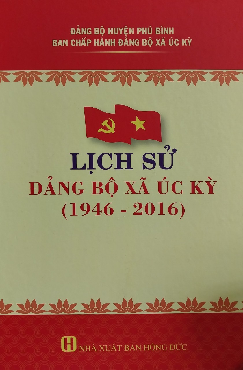 Lịch sử Đảng bộ xã Úc Kỳ (1946 - 2016)