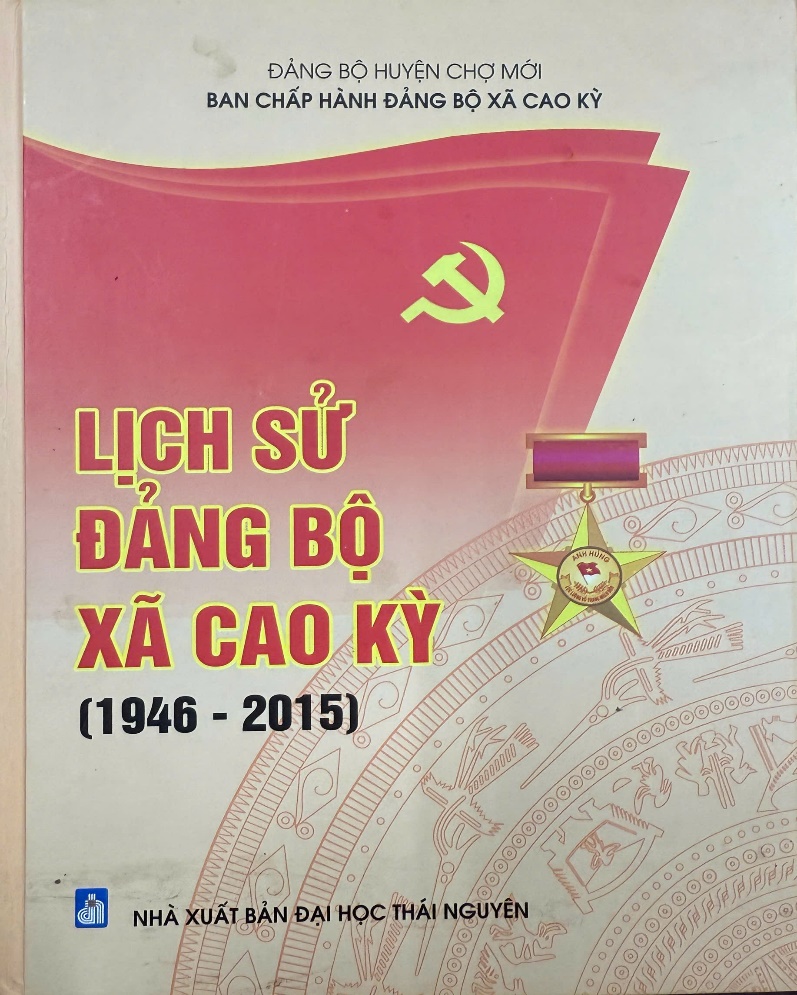 Lịch sử Đảng bộ xã Cao Kỳ (1946 - 2015)