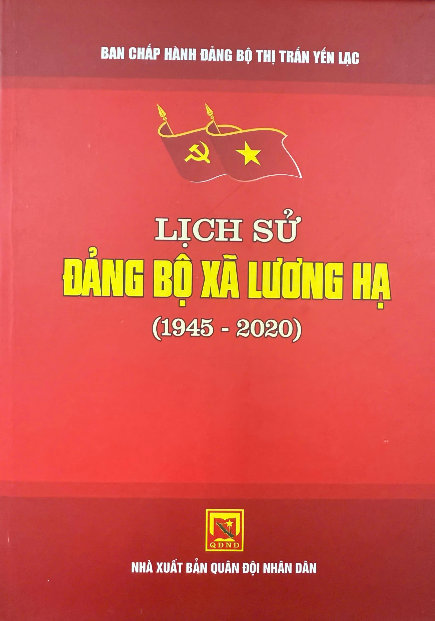 Lịch sử Đảng bộ xã Lương Hạ (1945 - 2020)